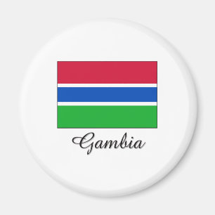 Imã Design da bandeira de Gambia