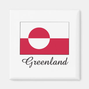Imã Design da bandeira de Greenland