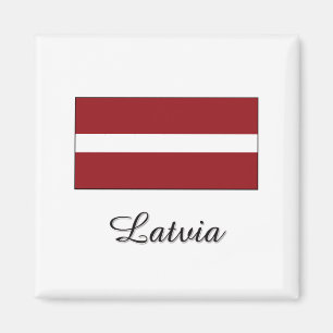 Imã Design da bandeira de Latvia
