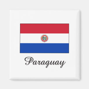 Imã Design da bandeira de Paraguai