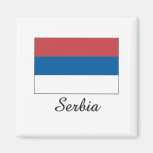 Imã Design da bandeira de Serbia
