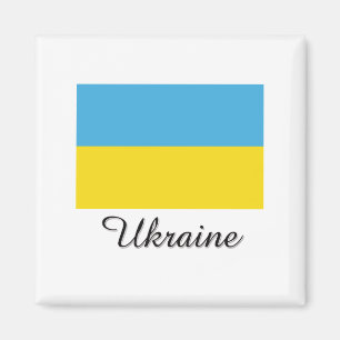 Imã Design da bandeira de Ucrânia