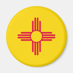 Imã Design da bandeira do estado de New mexico