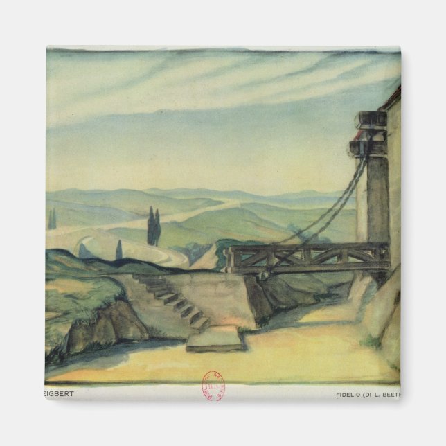 Imã Design da Lei II da ópera "Fidelio" (Frente)