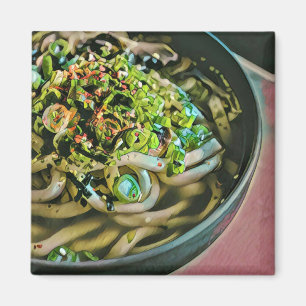 Imã Design de amante de macarrão