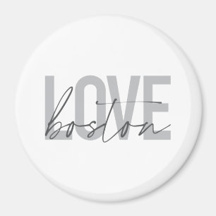 Imã design de Amor Simples, legal, moderno, urbano Bos