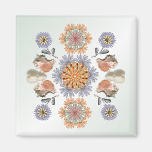 Imã Design de Arte do Jardim da Sereia