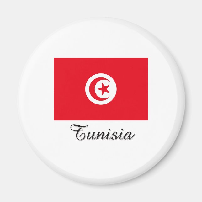 Imã Design de Bandeira da Tunísia (Frente)