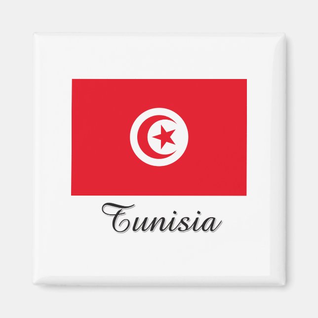 Imã Design de Bandeira da Tunísia (Frente)