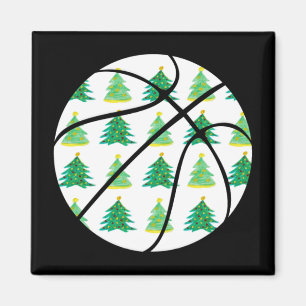 Imã Design de basquete abstrato - Esportes motivaciona
