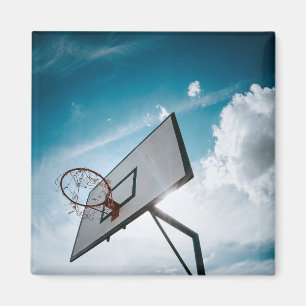 Imã Design de basquete bonito
