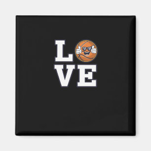 Imã Design De Basquete Com Emoji Legal E