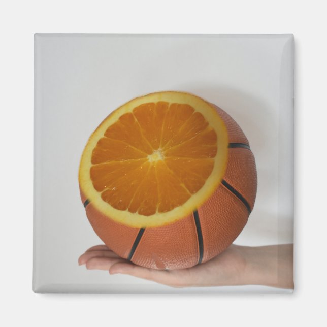Imã Design de basquete legal (Frente)