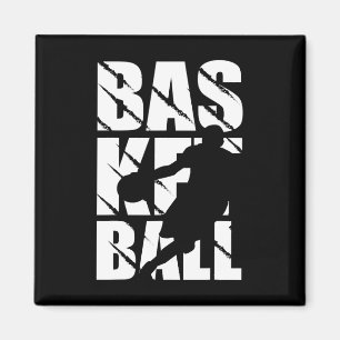 Imã Design de basquete para jogador de basquete e cest