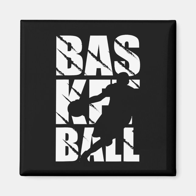 Imã Design De Basquete Para Jogador De Basquete E Cest (Frente)