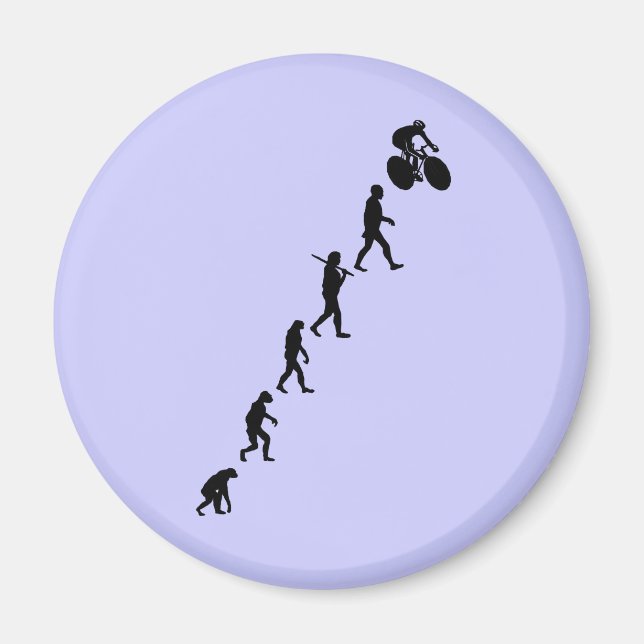 Imã Design de bicicleta em evolução ascendente (Frente)