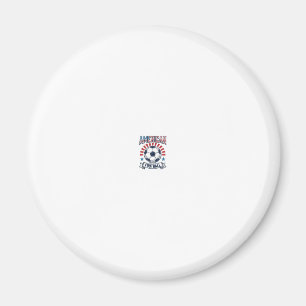 Imã Design de Camisa de Bola de Futebol Americano Vint