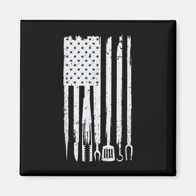 Imã Design de Churrasco engraçado! Para Ventiladores D (Frente)