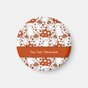 Imã Design de cogumelos modernos