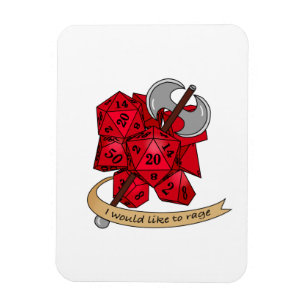 Ímã Design de Dice Barbary
