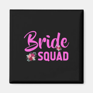Imã Design de Esquadrão Bride - Noiva de Equipe