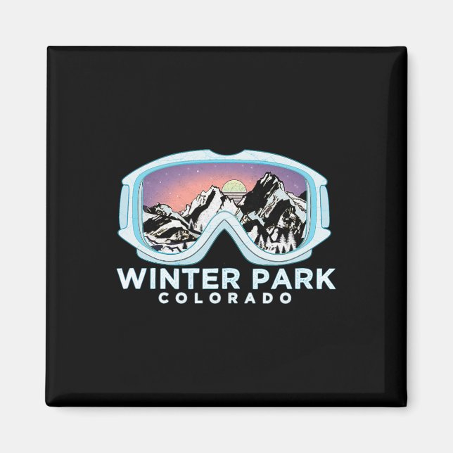 Imã Design de Esqui de Winter Park Winter Park  (Frente)