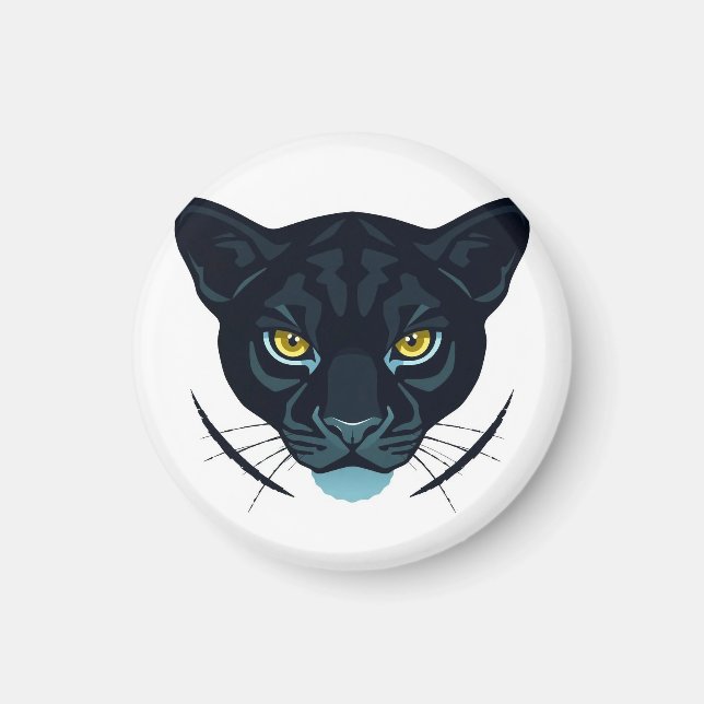 Imã Design de Estilo de Rua Black Puma (Frente)