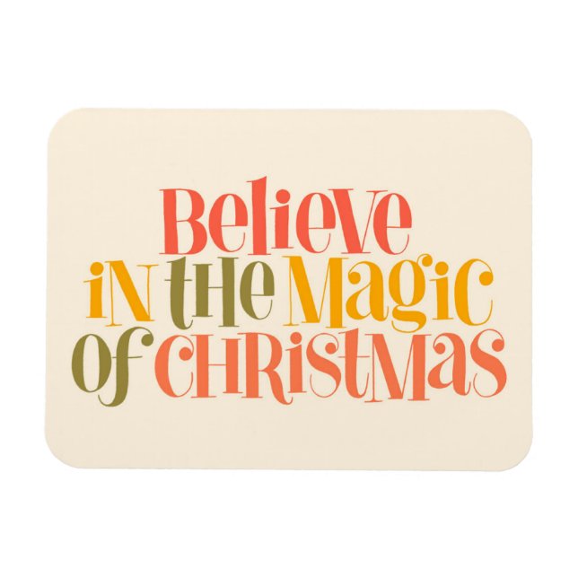 Ímã Design de estilo de vida lento (Horizontal)