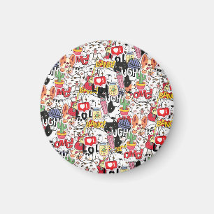 Imã design de estimação engraçado kawaii - amante de a