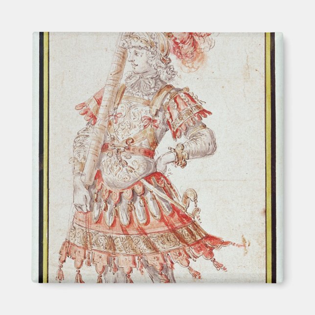 Imã Design de fantasia para Carousel, c.1662 (Frente)