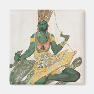 Imã Design de fantasia para Nijinsky como o 'Deus Azul