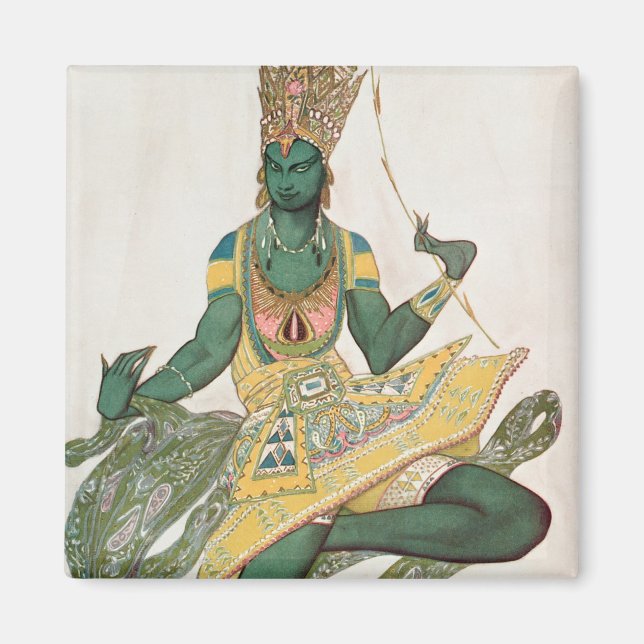 Imã Design de fantasia para Nijinsky como o 'Deus Azul (Frente)