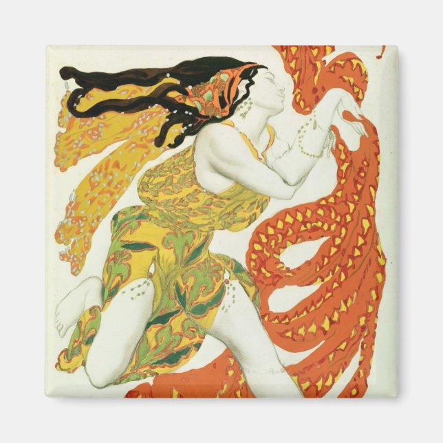 Imã Design de fantasia para um bacchante em 'Narcisse' (Frente)