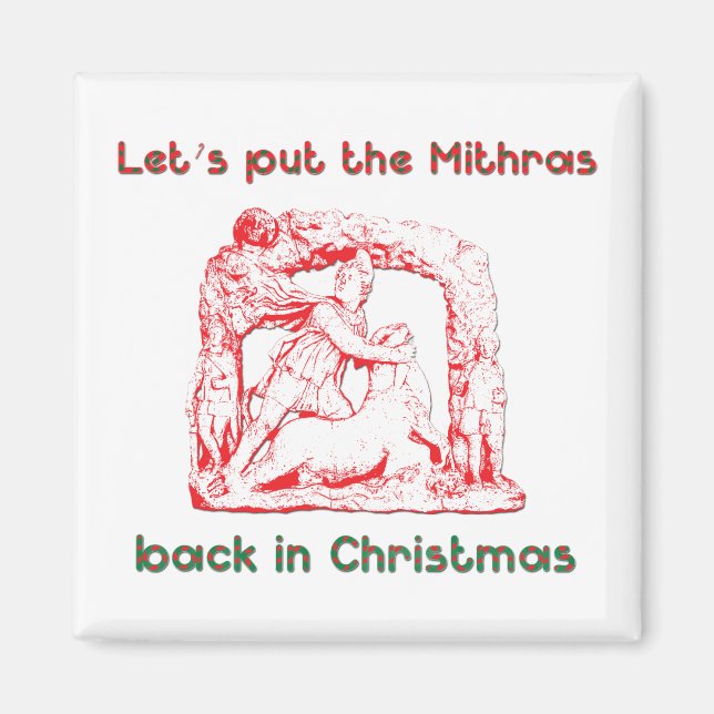 Imã Design de férias de Mithras (Frente)