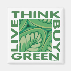 Imã Design de Folha