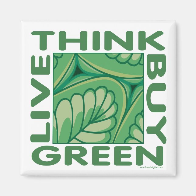 Imã Design de folha (Frente)