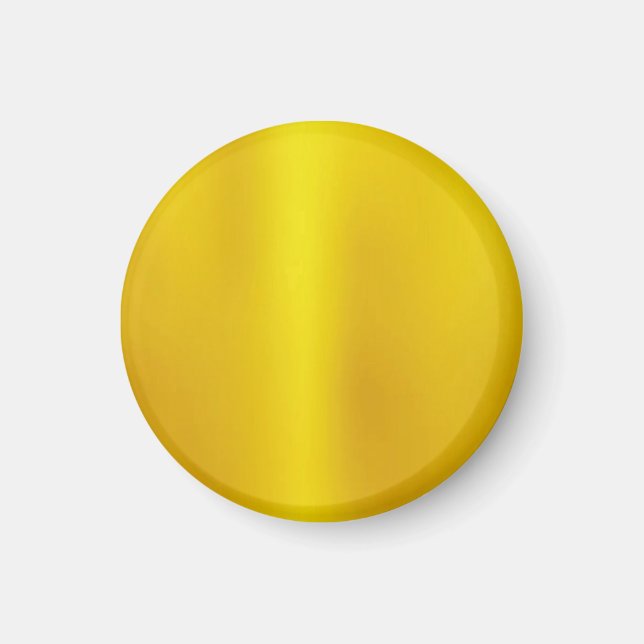 Imã Design de Fundo Dourado e Bege (Frente)