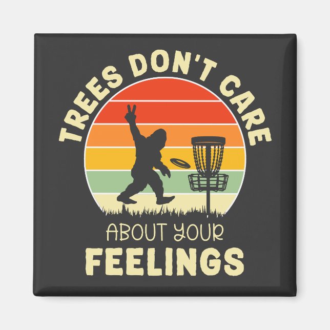Imã Design de Golf de Disco Retro Engraçado | Amantes  (Frente)