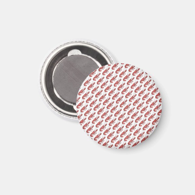 Imã Design de Imagem do Red Lobster (Front/Back)