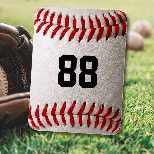Ímã Design de jogador de beisebol com número de camisa