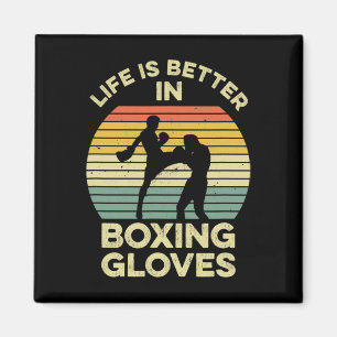 Imã Design de Kickboxing para um lutador de Muay Thai
