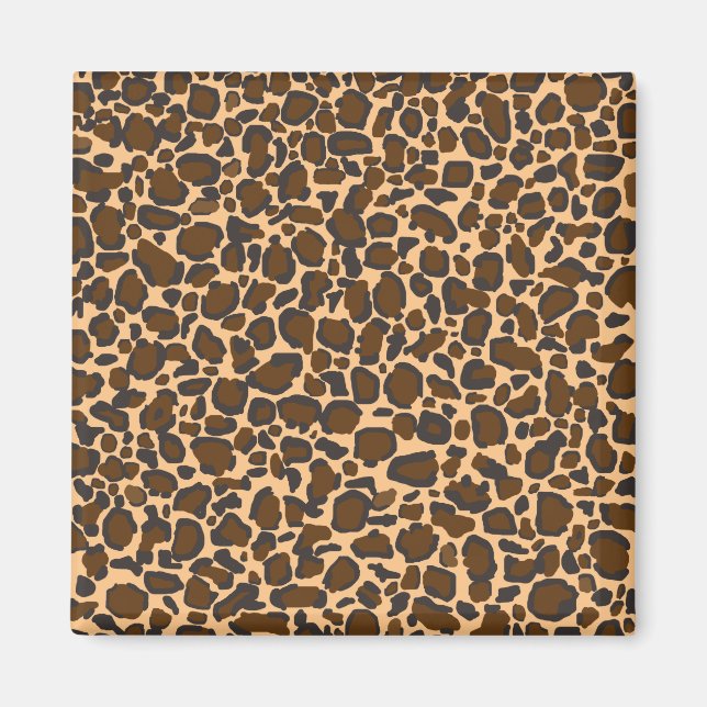 Imã design de leopardo (Frente)
