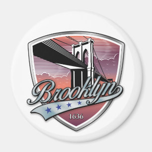 Imã Design de logotipo Brooklyn