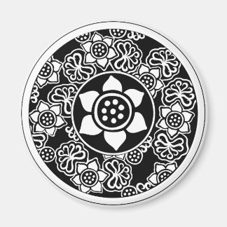 Imã Design de Lotus Chinês