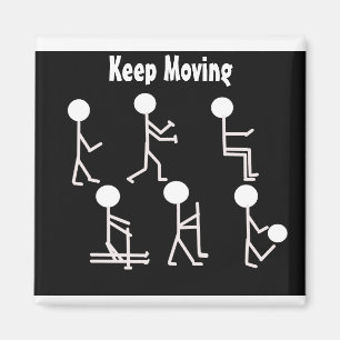 Imã Design de malhação em preto e branco