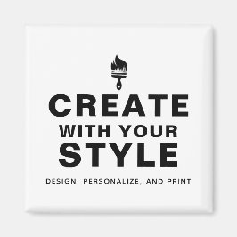 Imã Design de Marca Personalizado para Empresa