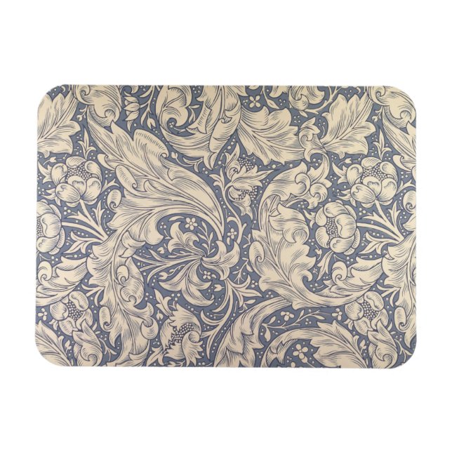 Ímã design de "margarida" (têxtil) (Horizontal)