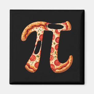 Imã Design de Matemática de Pizza do Dia do Pi Diverti