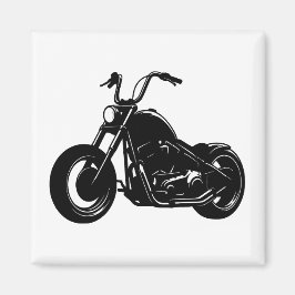 Imã Design de Moto Cruiser Clássico