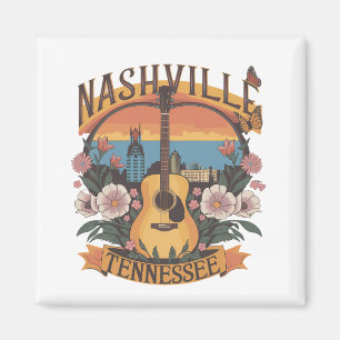 Imã Design de música para Nashville Tennessee